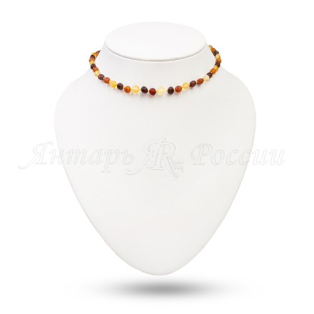 Бусы детские &quot;Сливка&quot; из Янтаря купить
