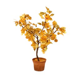 Денежное дерево из Янтаря и керамики