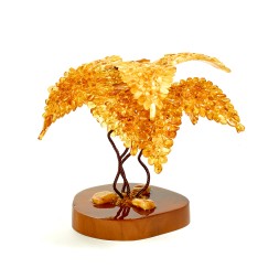 Дуб из Янтаря на подставке