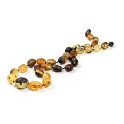 Бусы &quot;Слива&quot; из Янтаря