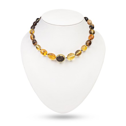 Бусы &quot;Слива&quot; из Янтаря купить