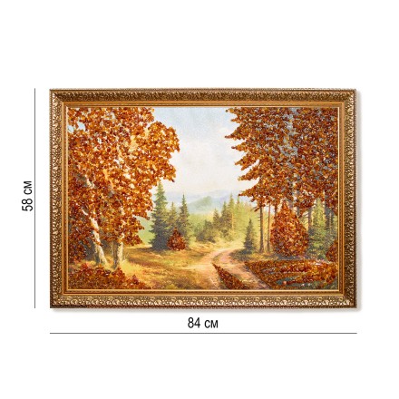 Картина &quot;Русская природа&quot; с Янтарем (в ассортименте) купить