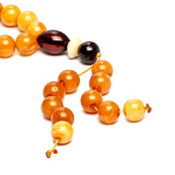 Четки буддистские &quot;Шар&quot; из Янтаря