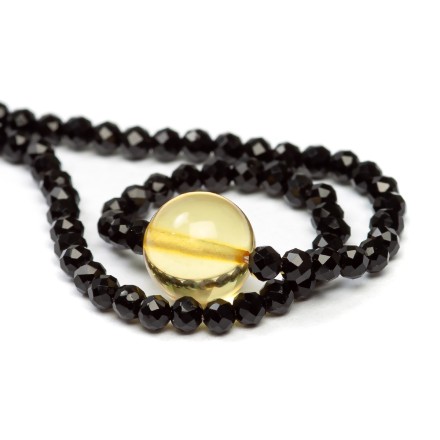 Браслет &quot;Cardin&quot; из Янтаря и кварца купить