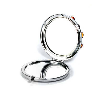 Зеркало дамское с Янтарем купить