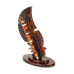 Письменный набор &quot;Перо&quot; из Янтаря