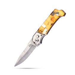 Нож складной Янтарь/Сталь