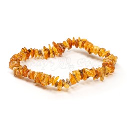 Браслет лечебный &quot;Галька&quot; из Янтаря