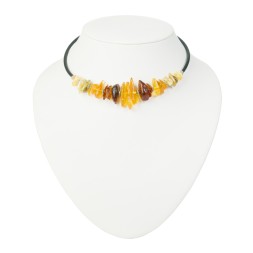 Колье на струне &quot;Алтай&quot; из Янтаря (ассорт.)