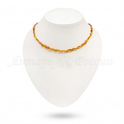 Бусы , Янтарь .