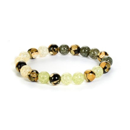 Браслет &quot;Шар&quot; из Янтаря и юв.смолы купить