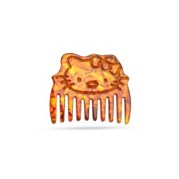 Гребешок HelloKitty из прессованного янтаря