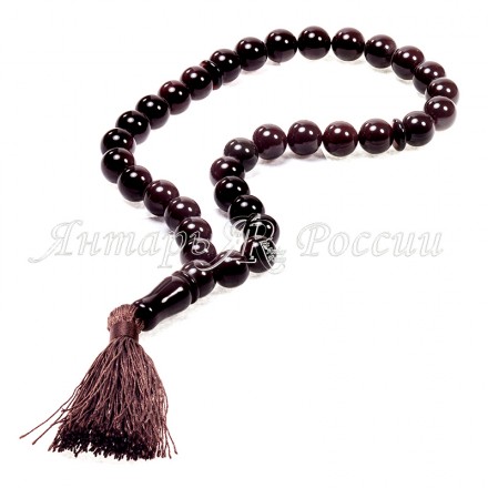 Четки Мусульманские из Янтаря П купить