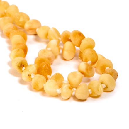 Бусы детские &quot;Галька&quot; из Янтаря купить