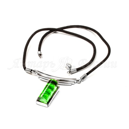 Колье &quot;Геометрия&quot; из Бернита Посеребрение купить