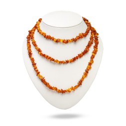 Бусы лечебные &quot;Галька&quot; из Янтаря