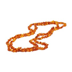 Бусы лечебные &quot;Галька&quot; из Янтаря
