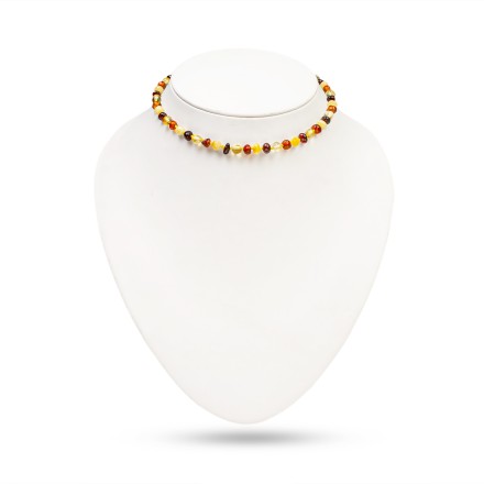 Бусы детские &quot;Мятый шар&quot; из Янтаря купить