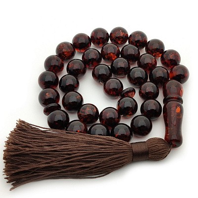 Четки мусульманские &quot;Шар&quot; из Янтаря П купить