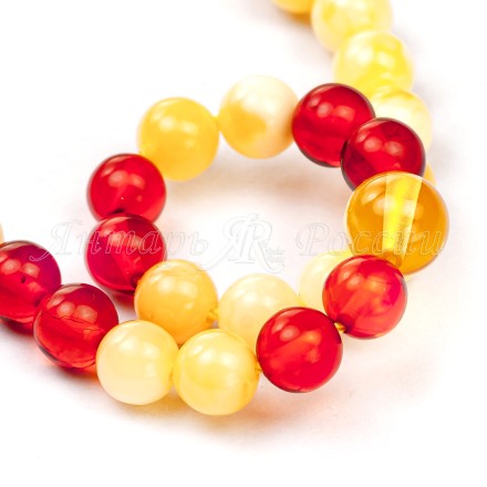 Бусы с кулоном &quot;Хвостики&quot; из Янтаря купить