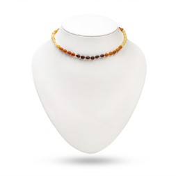 Бусы детские &quot;Сливка&quot; из Янтаря с градиентом