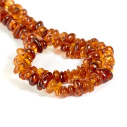 Бусы &quot;Галька&quot; из Янтаря