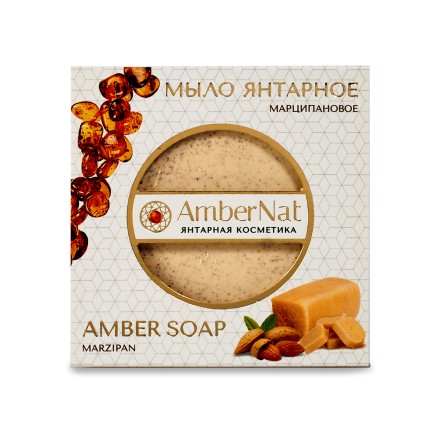 Мыло янтарное &quot;Марципановое&quot; 75г купить