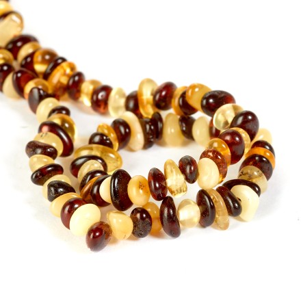 Бусы &quot;Галька&quot; из Янтаря купить