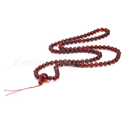 Четки буддистские &quot;Шар&quot; из Янтаря П купить