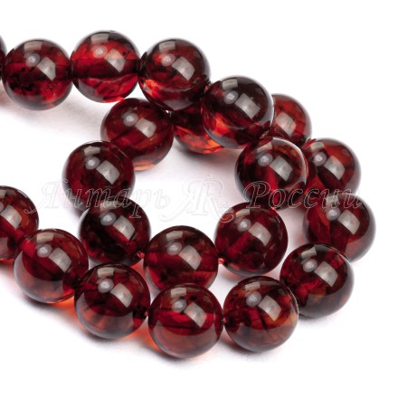 Четки буддистские &quot;Шар&quot; из Янтаря П купить