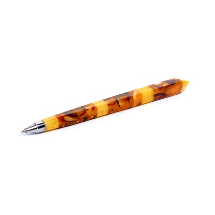 Ручка наборная из янтаря купить