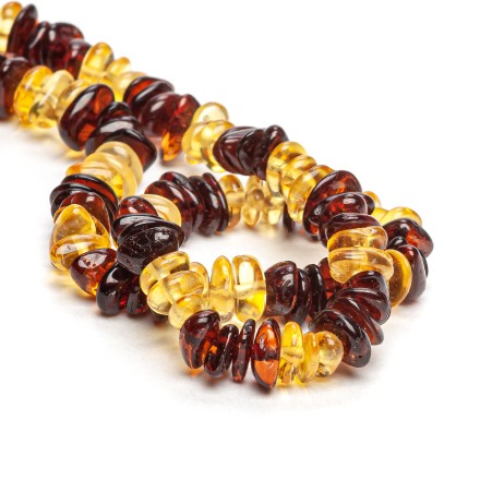Бусы &quot;Галька&quot; из Янтаря купить