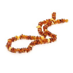 Бусы &quot;Галька&quot; из Янтаря