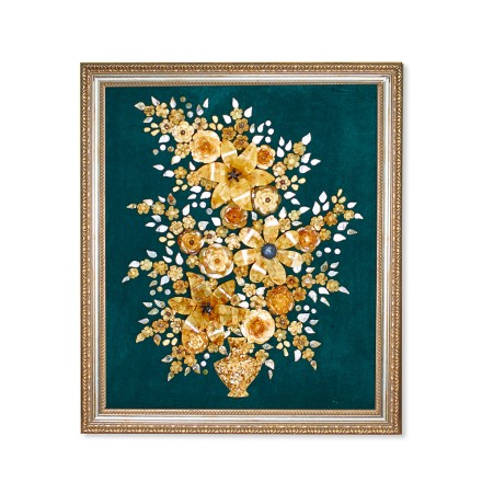 Панно &quot;Цветы&quot; из Янтаря купить