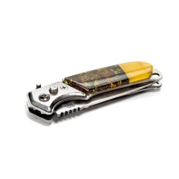 Нож складной Янтарь/Сталь