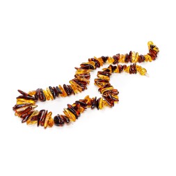 Бусы &quot;Галька&quot; из Янтаря