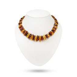 Бусы &quot;Галька&quot; из Янтаря