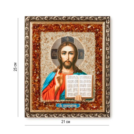 Икона Господь Вседержитель, Янтарь купить